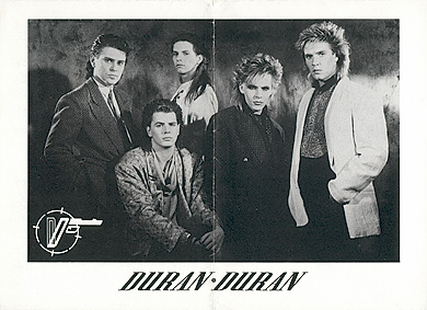Photo : 1985 (Official Duran Duran fan club).