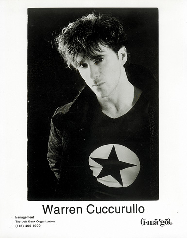 Publicity photo: Warren Cuccurullo, 1996 (Imago)